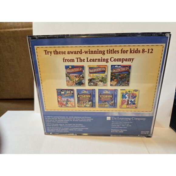 Oregon Trail: 4th Edition PC 1999 The Learning Company 3 CD Set Vintage - Picture 2 of 4